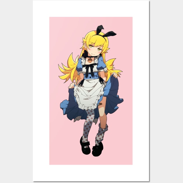 Monogatari - Shinobu Oshino Wall Art by TobiGL